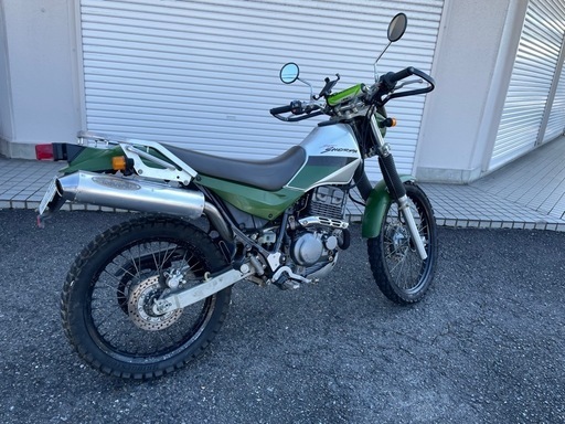 97年式　カワサキ　スーパーシェルパ　車体