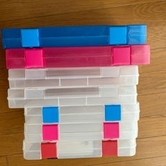 ファイルケース７個　中古の画像