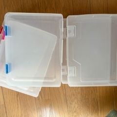 ファイルケース７個　中古の画像