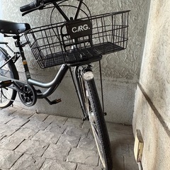 自転車変速6段　子供乗せ自転車使用2ヶ月美品の画像