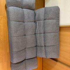 ニトリ　2人掛けリクライニングソファの画像