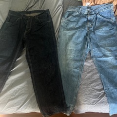 ユニクロのワイドデニム
