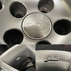 SUBARU フォレスター STI 純正ホイール 18インチ 4本 7.5J5HPCD100+48 レガシィ エクシーガ流用可　(MHA271)クレジットカード QRコード決済可能の画像
