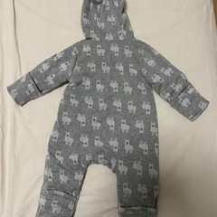 新品未使用　タグ付き　ジャンプスーツ　カバーオール　80サイズの画像