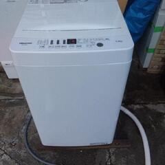 【Ko45】 単身者向け 全自動洗濯機 Hisense ハイセンス 5.5㎏ HW-T55D 2019年製 ホワイトの画像