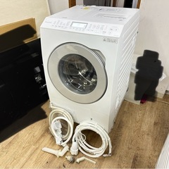 ⭐️激安価格⭐️▲  Panasonic パナソニック ドラム式電気洗濯乾燥機 NA-LX127BL 2023年製 ホワイト ホース付