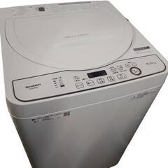 、【美品】洗濯機★シャープ★2019年★6㎏★ES-GE6DJ-W

