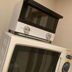 【無料・お譲りします】中古、家電一式　（冷蔵庫・洗濯機・電子レンジ・オーブン）の画像