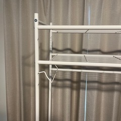 ニトリ　洗濯機上ラックの画像