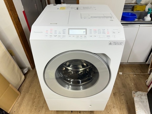 ⭐️激安価格⭐️▲ Panasonic パナソニック ドラム式電気洗濯乾燥機 NA-LX127BL 2022年製 ホワイト ホース付