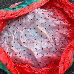 スイカ🍉型プールの画像