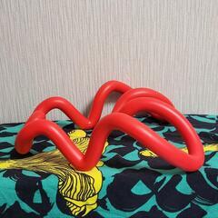 [値下げ]アルファックス 首&肩マッサージ ストレッチ  レッド(元2970円)の画像