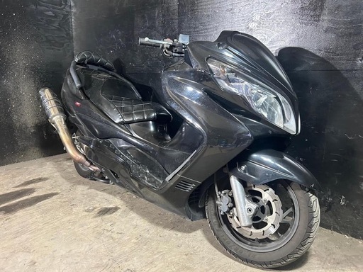 ★支払総額5.8万円★関東圏内即日配送可能！格安配送！ スズキ スカイウェイブ250 CJ45A スマートキー！社外マフラー！LEDヘッドライト！通勤通学に♪