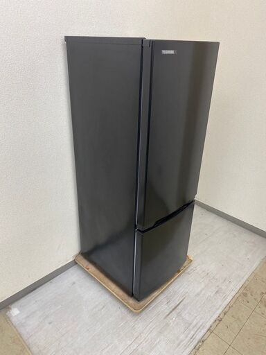 【極上品】冷蔵庫 TOSHIBA 170L 2023年製 GR-U17BS(K) ED22341