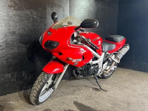 ★支払総額15.8万円★下取り可能！無料査定致します♪ スズキ SV400S VK53A 車検付き！名変後即乗り出し可能！外観良好♪社外マフラー！ツーリングに♪