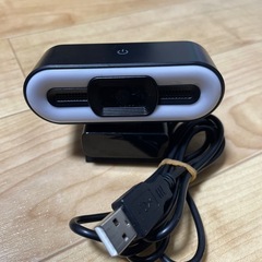 LEDライト付き　ウェブカメラ