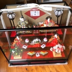 雛飾り、ひな祭り、新品同様