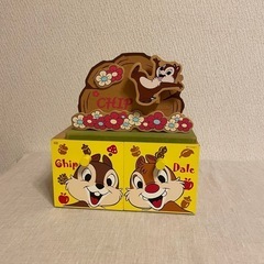 チップとデールのペン立て引き出し　セット