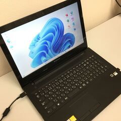 🐱地元還元商品④！【美品】ノートパソコン【Lenovo】 高速SSD「Win11・Office2021」管理No4の画像