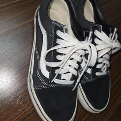 殆どはいてない　VANSスニーカー　24.0cm