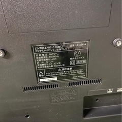 2018年製　ハイビジョン液晶テレビの画像