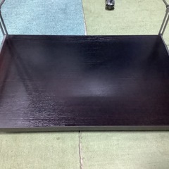 【リサイクルサービス八光】幅60．5㎝　3段　ウッドシェルフの画像