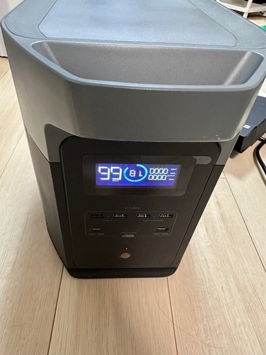 【発電機譲ります！】EcoFlow EFDELTA2MAX-JP ポータブル電源 DELTA 2 Max