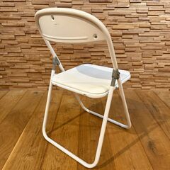 パイプ椅子（白）10客セットの画像