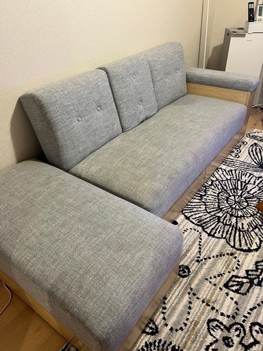 モダンデコ　3人掛けソファー　ソファーベッド