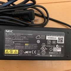 NEC パソコン用ACアダプター１つ500円の画像