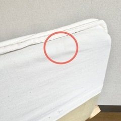 IKEA イケア 廃盤色 子供用 ポエング　パーソナルチェア クッション付き POÄNG アームチェア オフホワイト 生成り 子ども用 の画像