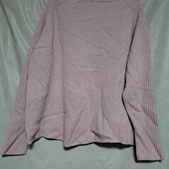 INDIVI インディヴィ 38 ニット セーター 長袖 ピンク レディースの画像