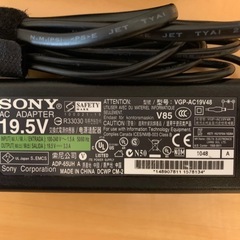 SONYパソコンACアダプター１つ500円の画像