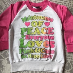 ❤️ キッズ トレーナー薄手 110 の画像