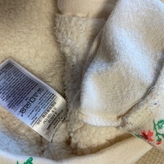 babyGAP もこもこパーカー　3y(size100)の画像