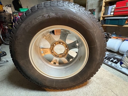 スタッドレスタイヤ、ホイール、265/65R17、ブリヂストン、KEELER、17インチ、