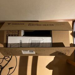 山善の電気ストーブ