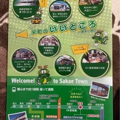 千葉県さかえ町 オリジナル クリアファイル 新品 1点の画像