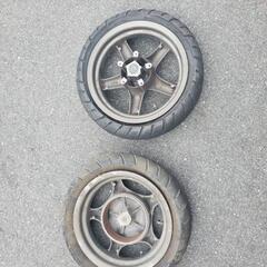 YAMAHA　シグナスX　前後純正ホイールタイヤセットの画像