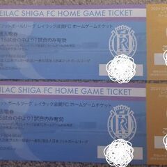 (お話し中)フットボール試合チケット2枚