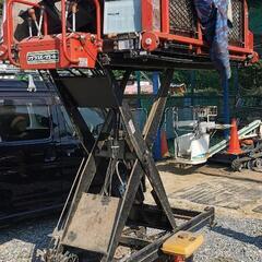 高所作業車　実働　の画像