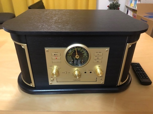 山善 Qriom キュリオム マルチレコードプレーヤー MRP-M100CR