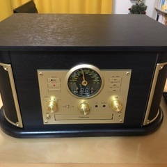 山善 Qriom キュリオム マルチレコードプレーヤー MRP-...