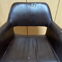 デスクチェア　合皮の画像