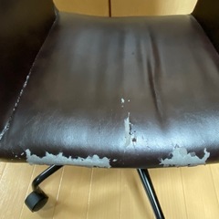 デスクチェア　合皮の画像