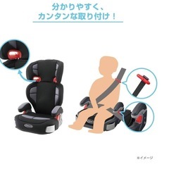 GRACO ジュニアシートの画像