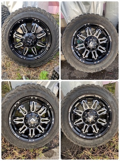 【引き取り限定】LEXXEL Balano 17インチ 8J  4本セット中古品