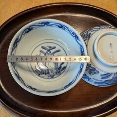 小さめの丼 有田焼 ２個の画像