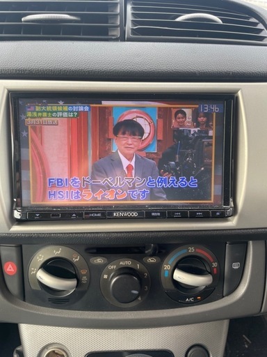値下げしました。カーナビ　フルセグ　彩速