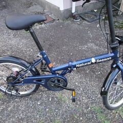 中古６段変速２０インチ折り畳み自転車